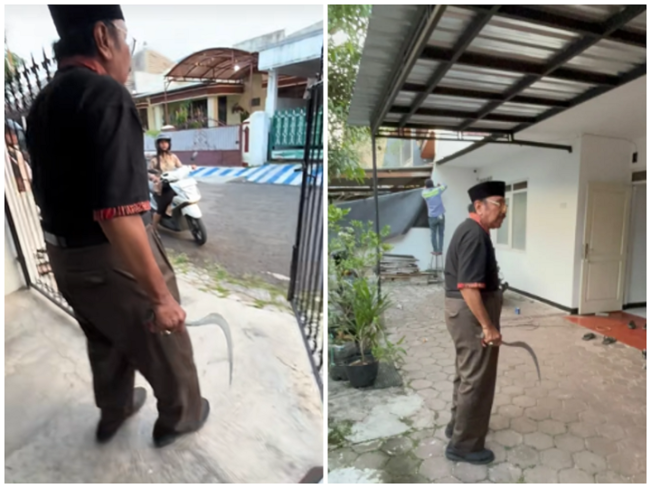 Heboh! Sosok Dosen A yang Diduga Intimidasi Pengusaha Kue Kacang Pakai Celurit